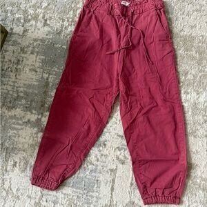 Levi's Women’s Rustic Red Jogger Pants